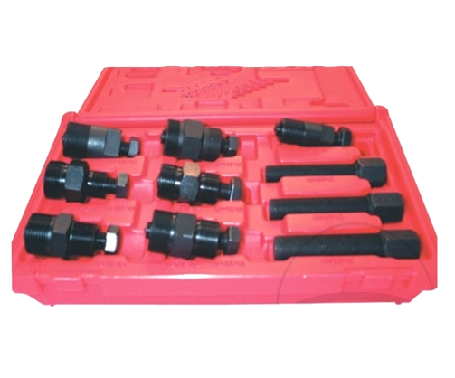 Set of extractors with external thread