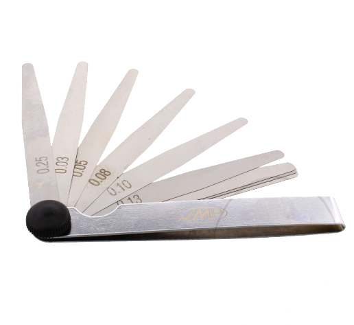 Metric Thickness Gauge Set 0.03-0.25 mm