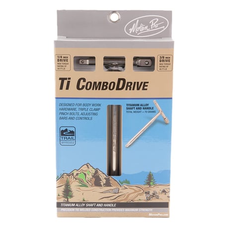Motion Pro T-Griff-Kombination, Ti, 1/4" und 3/8" Antrieb
