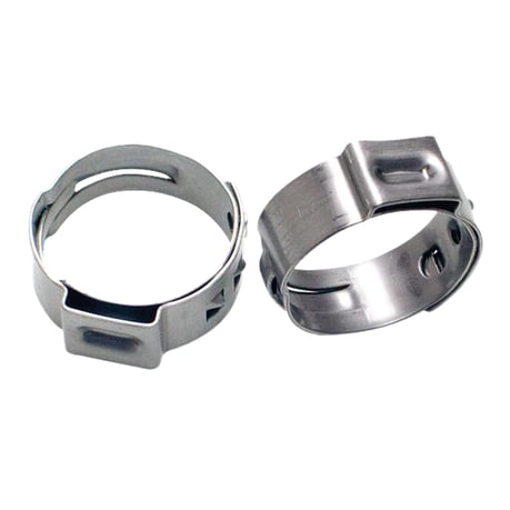 MotionPro, abrazaderas de oreja continuas, rango de 17,8 a 21,0 mm