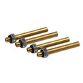 Motion Pro, juego de tubos adaptadores para carburador de 6 mm x P1,0 mm. Corto