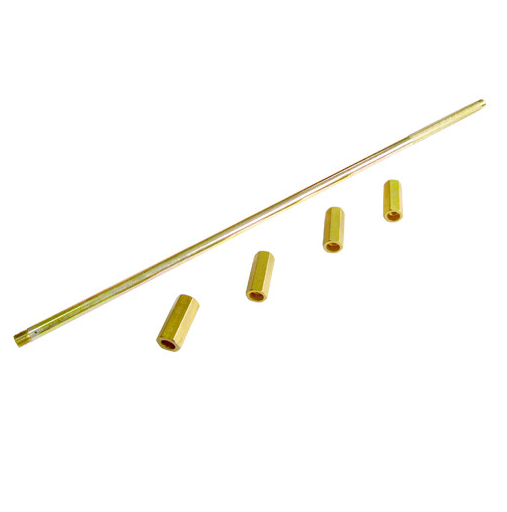 Werkzeugsatz zum Halten der Kolbenstange und der Gabelkartusche.