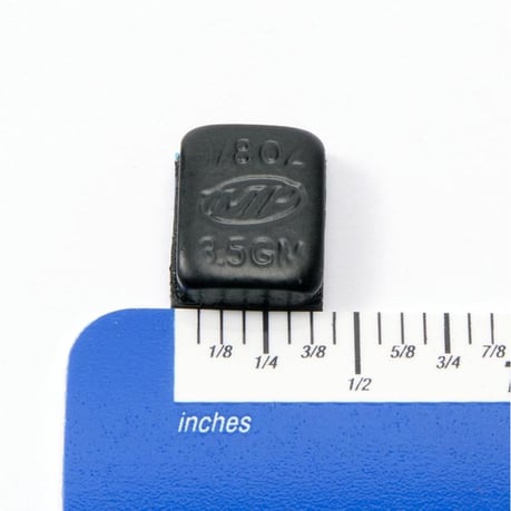 Motion Pro, 144 Stück 7-Gramm-Reifenwuchtgewichte aus schwarzem Stahl
