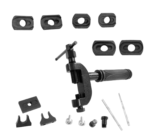 Chain Cutting and Riveting Device