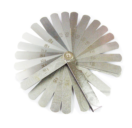 Metric Feeler Gauge Set 0.04-1.00 mm