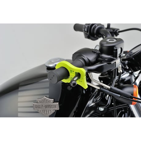 Daytona, front brake lever lock. Green