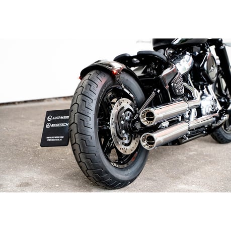 Cult-Werk, rear fender 'Old School'. G/Black