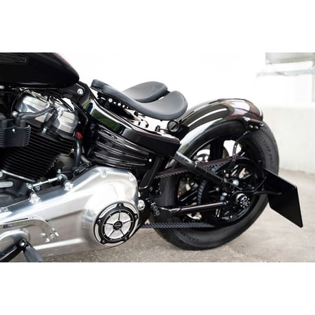 Cult-Werk, rear fender conversion kit 'Old School'. G/Black