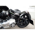 Cult-Werk, rear fender conversion kit 'Old School'. G/Black