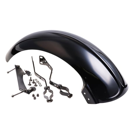 Cult-Werk, rear fender conversion kit 'Old School'. G/Black