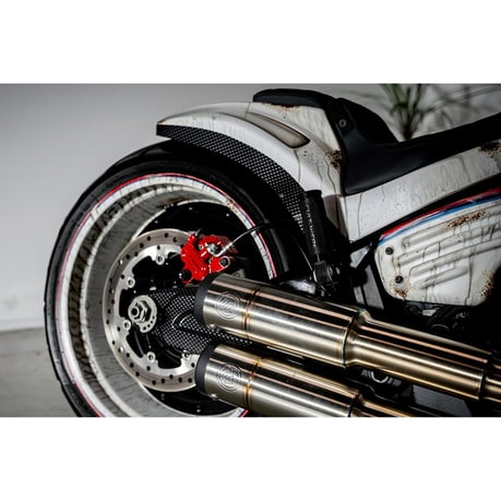 Cult-Werk, passenger foot pegs "Racing". Black