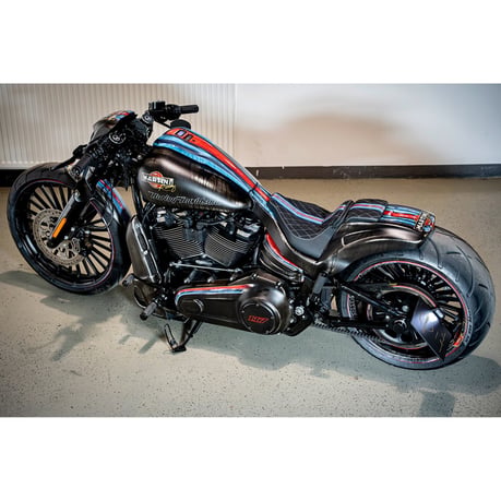 Cult-Werk, passenger foot pegs "Racing". Black