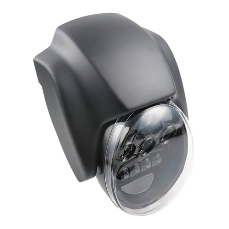 Cult- Werk, headlamp kit. 'Night Rod Style'. Matte black
