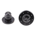 Cult-Werk, front axle cover kit. Gloss black with CC logo