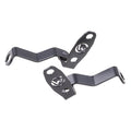 Cult-Werk, RH Sportste turn signal bracket set. Front. Black