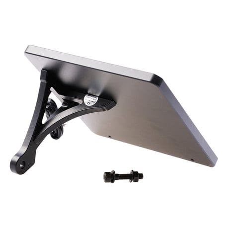 Cult- Werk, license plate holder & 3-1 light unit set. Black