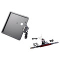 Cult- Werk, license plate holder & 3-1 light unit set. Black