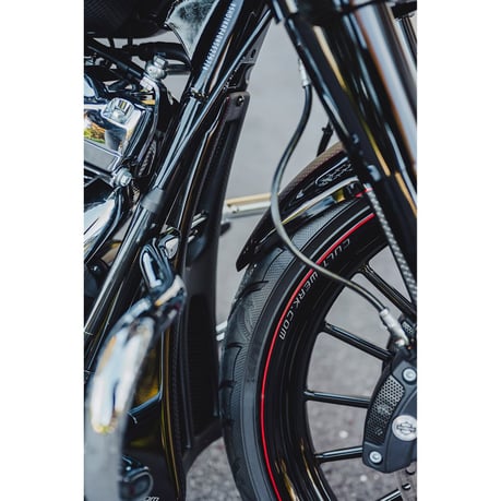 Cult-Werk, front bug spoiler 'Custom'. Matte black