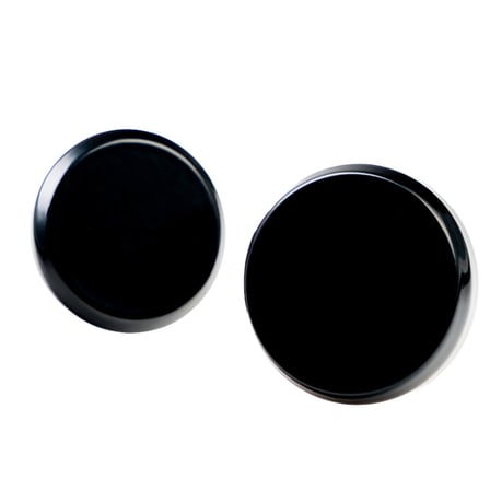 Cult-Werk, front axle cover set. Gloss black