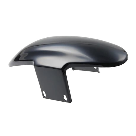 Cult-Werk, guardabarros delantero 'Custom V1', 19". Negro brillante