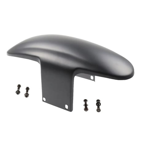 Cult-Werk, guardabarros delantero 'Custom V1', 21". Negro mate