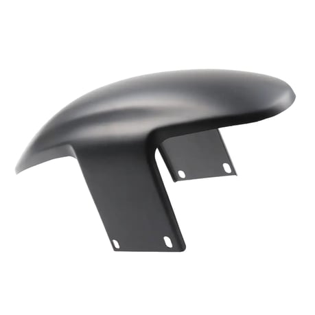Cult-Werk, guardabarros delantero 'Custom V1', 21". Negro mate
