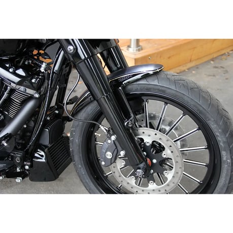 Cult-Werk, guardabarros delantero 'Custom V2', 21". Negro mate