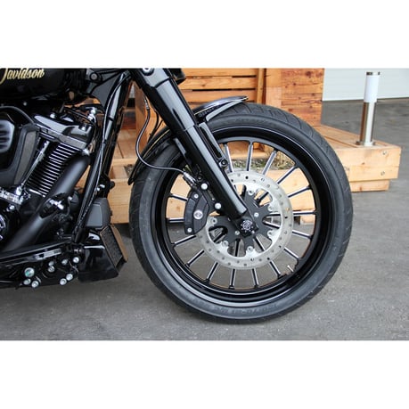 Cult-Werk, guardabarros delantero 'Custom V2', 21". Negro mate