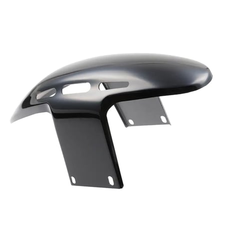 Cult-Werk, guardabarros delantero 'Custom V2', 21". Negro brillante
