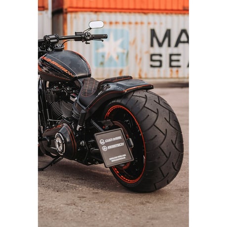 Cult-Werk, LED license plate light. Black