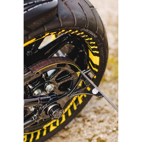 Cult-Werk, LED license plate light. Black