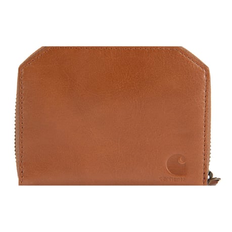 Carhartt Leather Hybrid Wallet dark brown