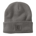Carhartt Leatherette Watch cap Beanie mud gray