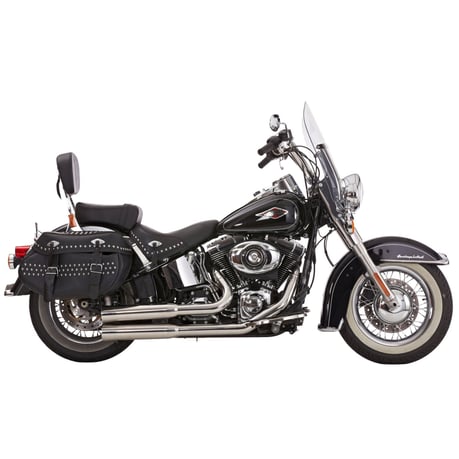 Falcon, Double Groove 2 in 2 exhaust system. Polished