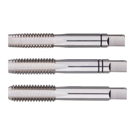 Rotec, HSS Hand tap set, 3 pcs, DIN 352, UNC 3/8"-16