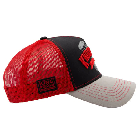 King Kerosin knucklehead cap black/red