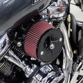 S&S, Stealth air cleaner kit +1". Without cover.