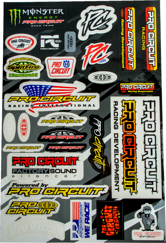 Motorcycle Deluxe Adhesive Sheet