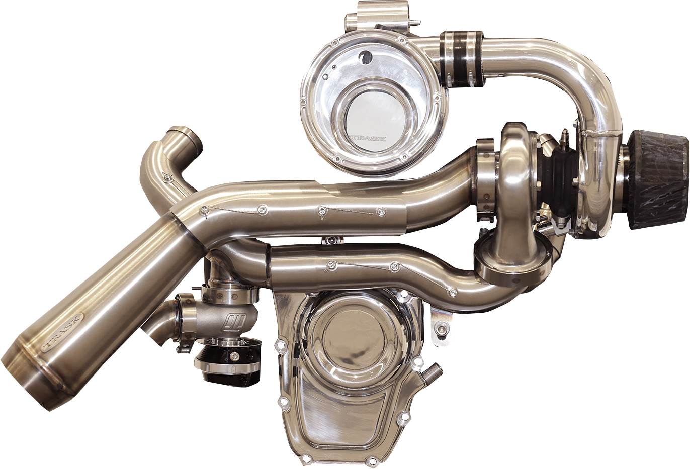 Trask Tornado Hochleistungs-Turbolader-Kit für Harley-Davidson M8
