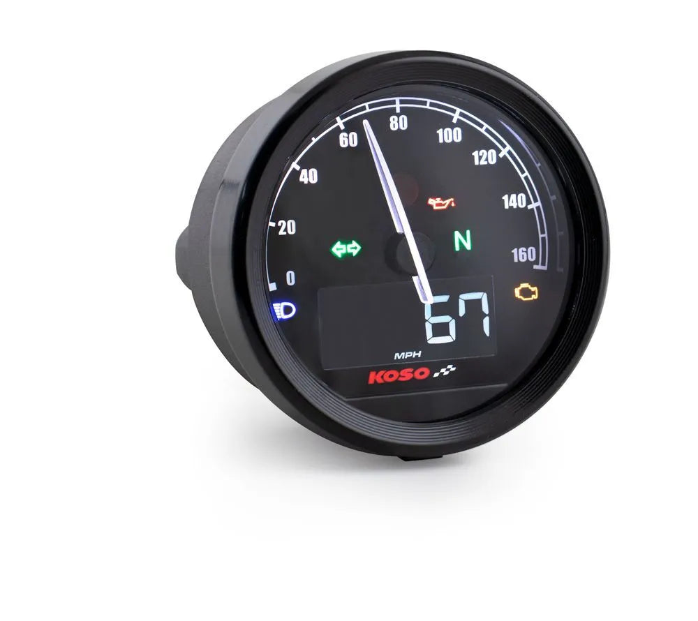 Tachometer D60 mit ABE für Harley Davidson