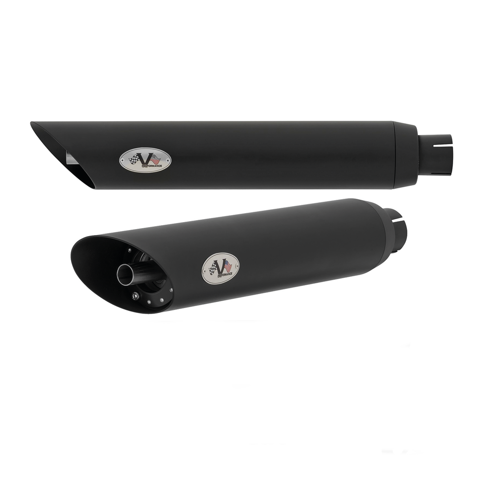 Escape Homologado V-Performance Negro Para Harley-Davidson Softail M8