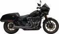 Road Rage 49 State III 2-into-1 Exhaust System Black for Harley Davidson M8 LowRider ST/SportGlide