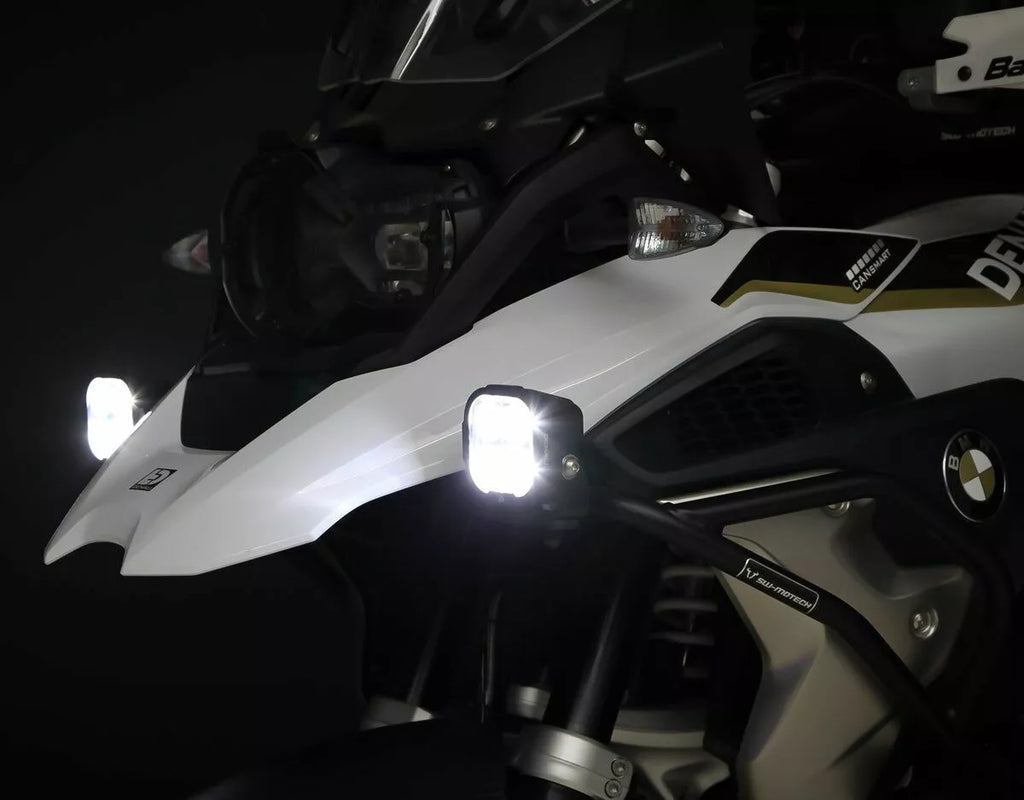 Foco DL4 Híbrido Blanco Para Moto