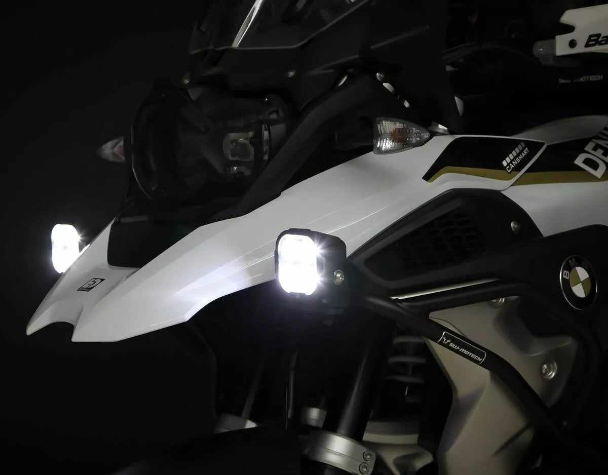 Foco DL4 Híbrido Blanco Para Moto