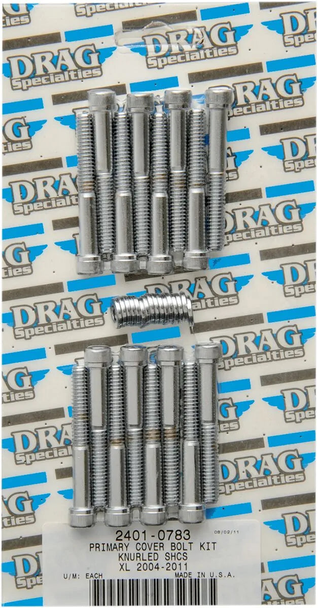 Kit Tornillos Primaria Para Harley-Davidson Sportster Primary Chrome Bolt Set
