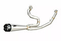 Exhaust For Harley-Davidson 2-In-1 Zard Polished Touring (Street Glide / Road King / Road Glide) 17-23