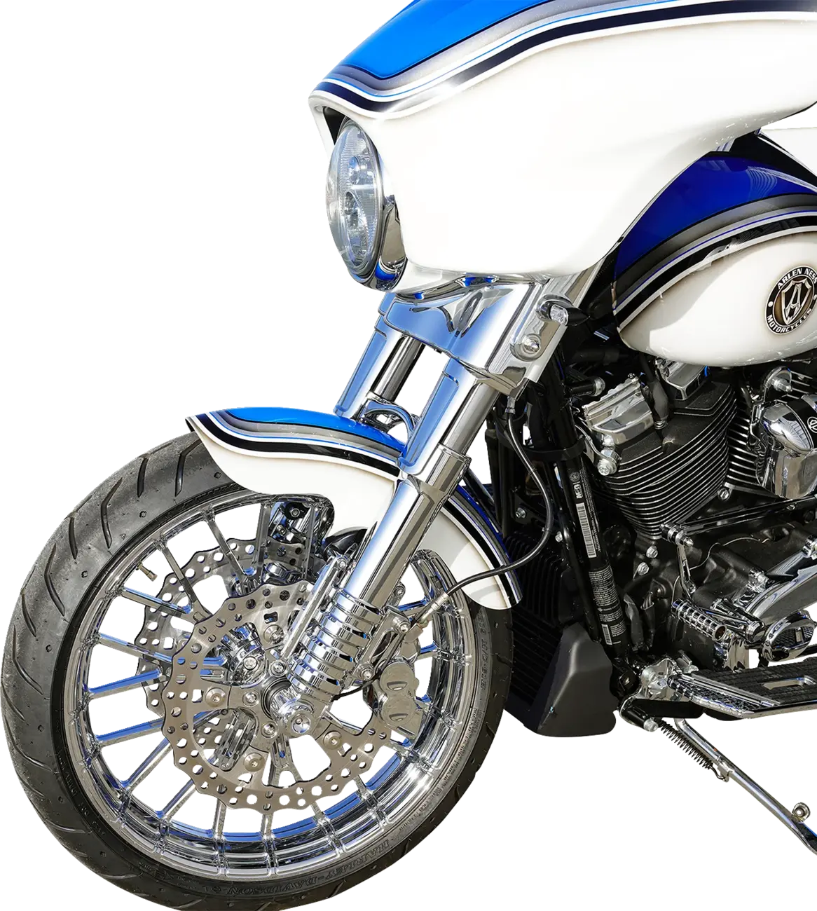 Guardabarros Delantero Corto Pro 19" Para Harley Davidson