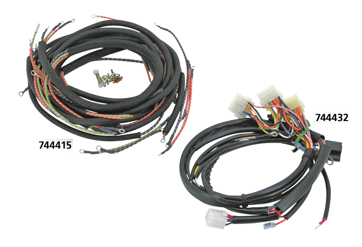 Complete Wiring Harness for Harley-Davidson XLCH 1970-Early 1971