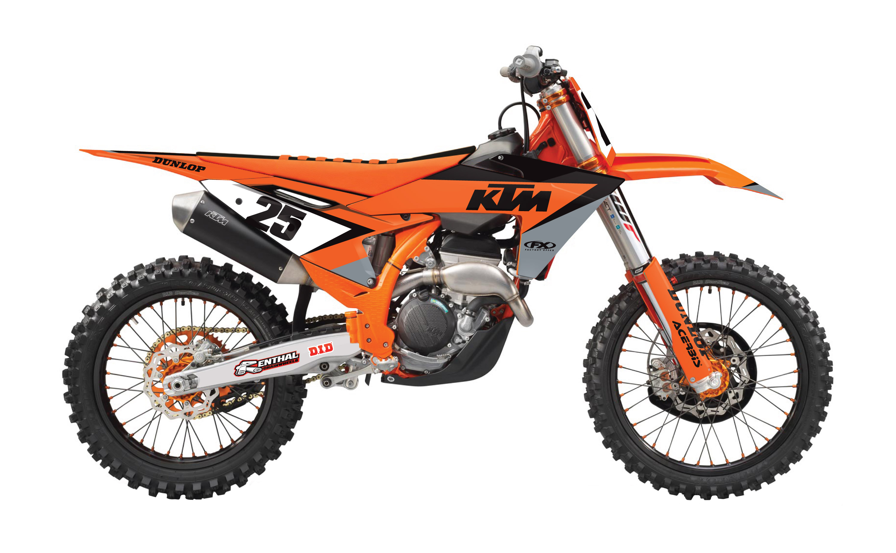 Kit de gráficos SR2 Series Para KTM SX65 16-24