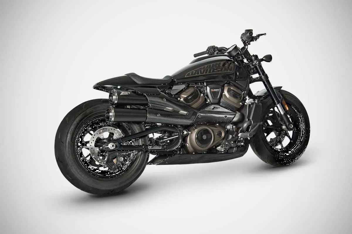 Sistema De Escape Top Gun Zard 2:2 Kit De Desplazamiento H-D Sportster S